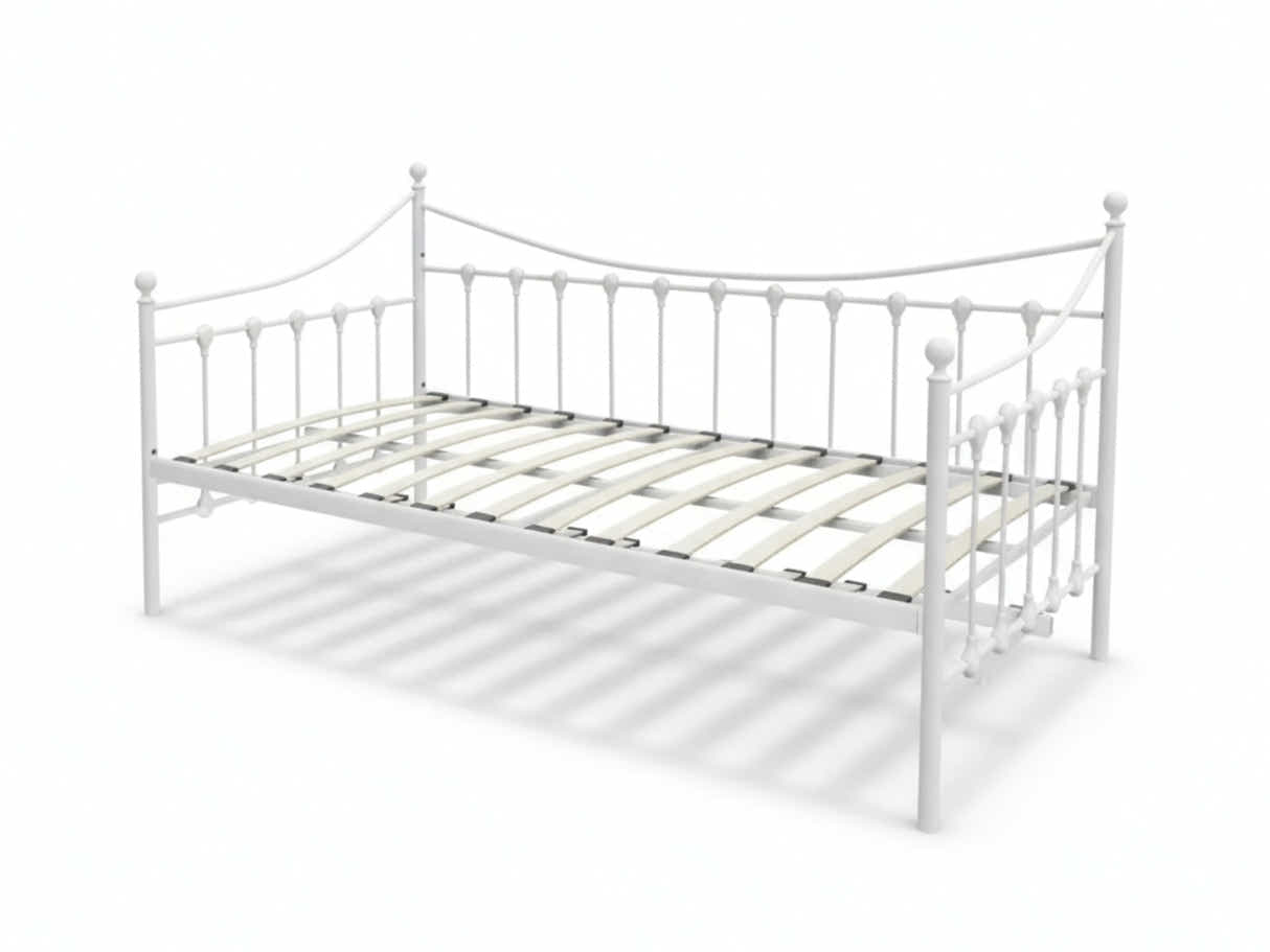Sierra Metal Day Bed - White