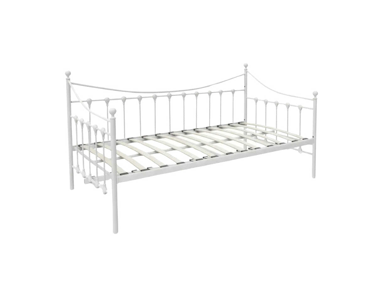 Sierra Metal Day Bed - White