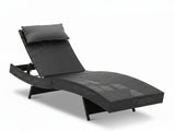 Outdoor Sun Lounger with Aluminium Frame