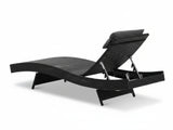 Outdoor Sun Lounger with Aluminium Frame