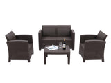 Divano 4-Piece Outdoor Lounge Set