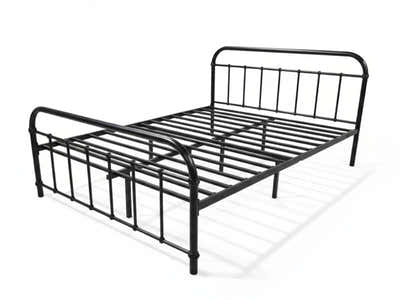 Darcy Metal Bed Frame Black - Queen