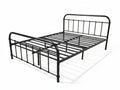 Darcy Metal Bed Frame Black - Queen