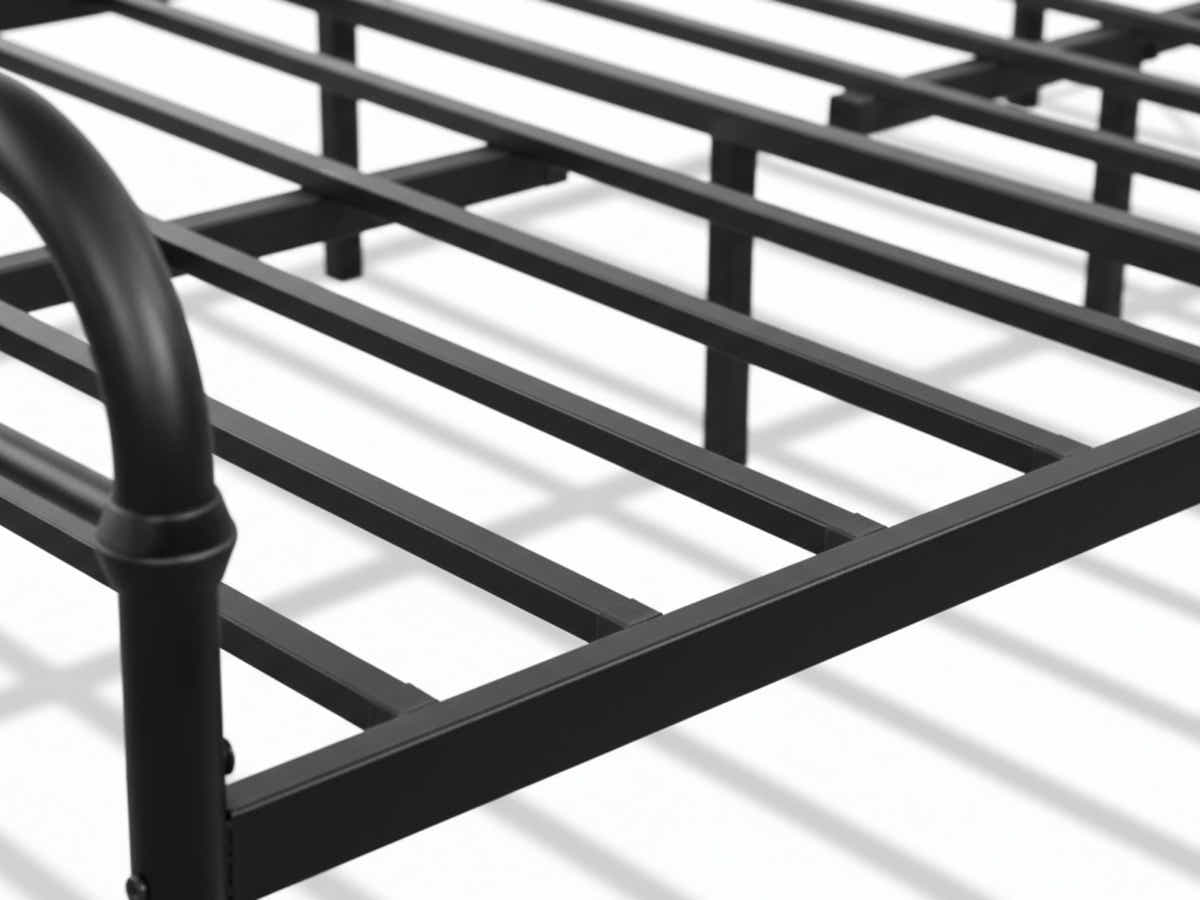 Darcy Metal Bed Frame Black - Queen