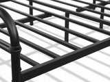 Darcy Metal Bed Frame Black & Bon21 Mattress - Queen