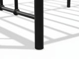 Darcy Metal Bed Frame Black & Bon21 Mattress - Queen