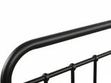 Darcy Metal Bed Frame Black & Bon21 Mattress - Queen