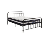 Darcy Metal Bed Frame Black & L30 Mattress - Queen