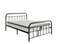 Darcy Metal Bed Frame Black & GEL30 Mattress - Queen