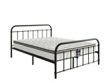 Darcy Metal Bed Frame Black & GEL30 Mattress - Queen