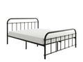Darcy Metal Bed Frame Black & Bon15 Mattress - Queen