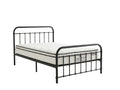 Darcy Metal Bed Frame Black & Boucle22 Mattress - Single