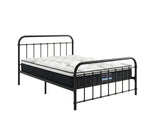 Darcy Metal Bed Frame Black & J32 Mattress - Single