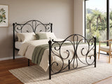 DS Elizabeth Bed Frame Black - Double