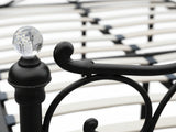 Elizabeth Bed Frame Black - Double