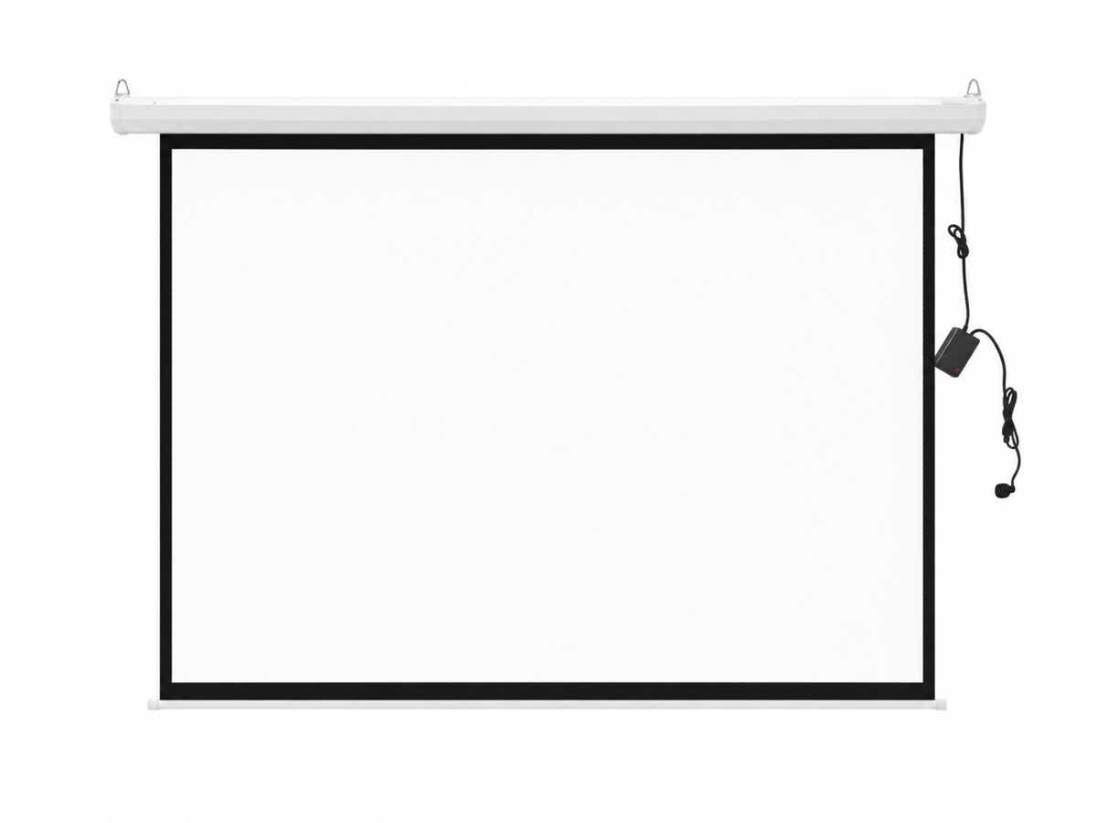 100 Inches Electric Motorized Projector Screen with Wireless Remote