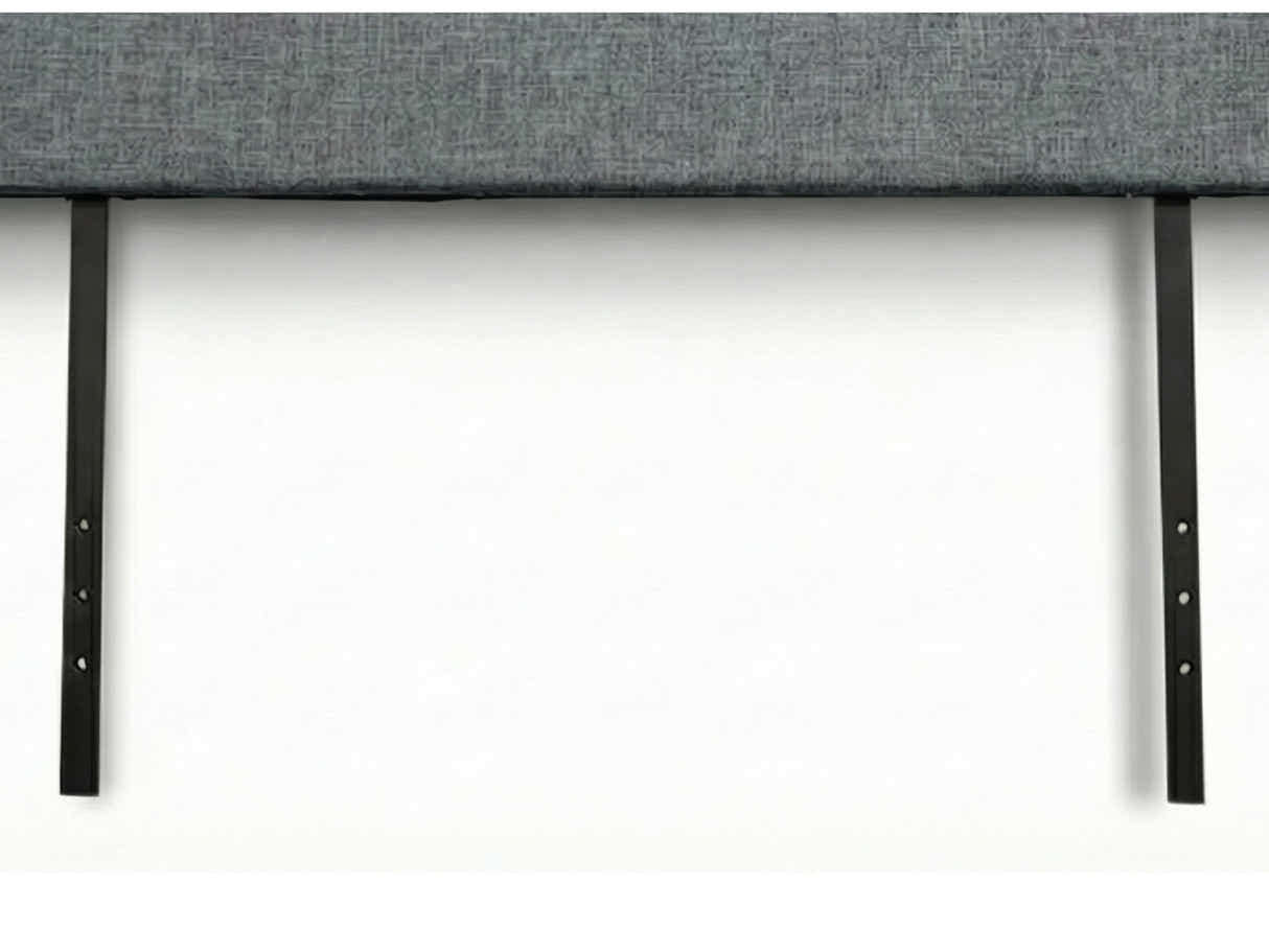 Freddy Linen Headboard Bluish Grey - Double