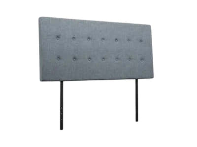 Freddy Linen Headboard Bluish Grey - Queen