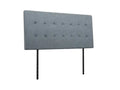 Freddy Linen Headboard Bluish Grey - Queen