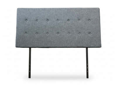 Freddy Linen Headboard Bluish Grey - King