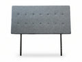 Freddy Linen Headboard Bluish Grey - King