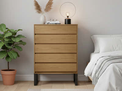 Philip 5-Drawer Tallboy