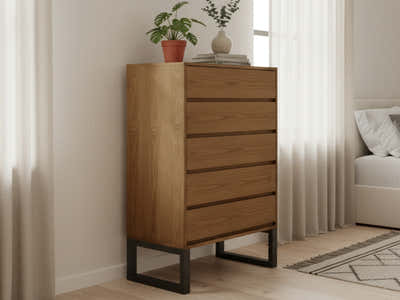 Philip 5-Drawer Tallboy