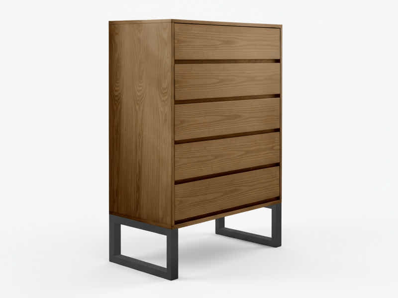Philip 5-Drawer Tallboy
