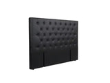 Raisa PU Headboard Black - Queen