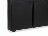 Raisa PU Headboard Black - Queen