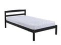 Wayford Bed Frame Black & Bon15 Mattress - Single