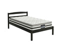 Wayford Bed Frame Black & Bon21 Mattress - Single