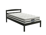 Wayford Bed Frame Black & Bon21 Mattress - Single