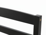 Wayford Bed Frame Black & PIL20 Mattress with Pillow - Single