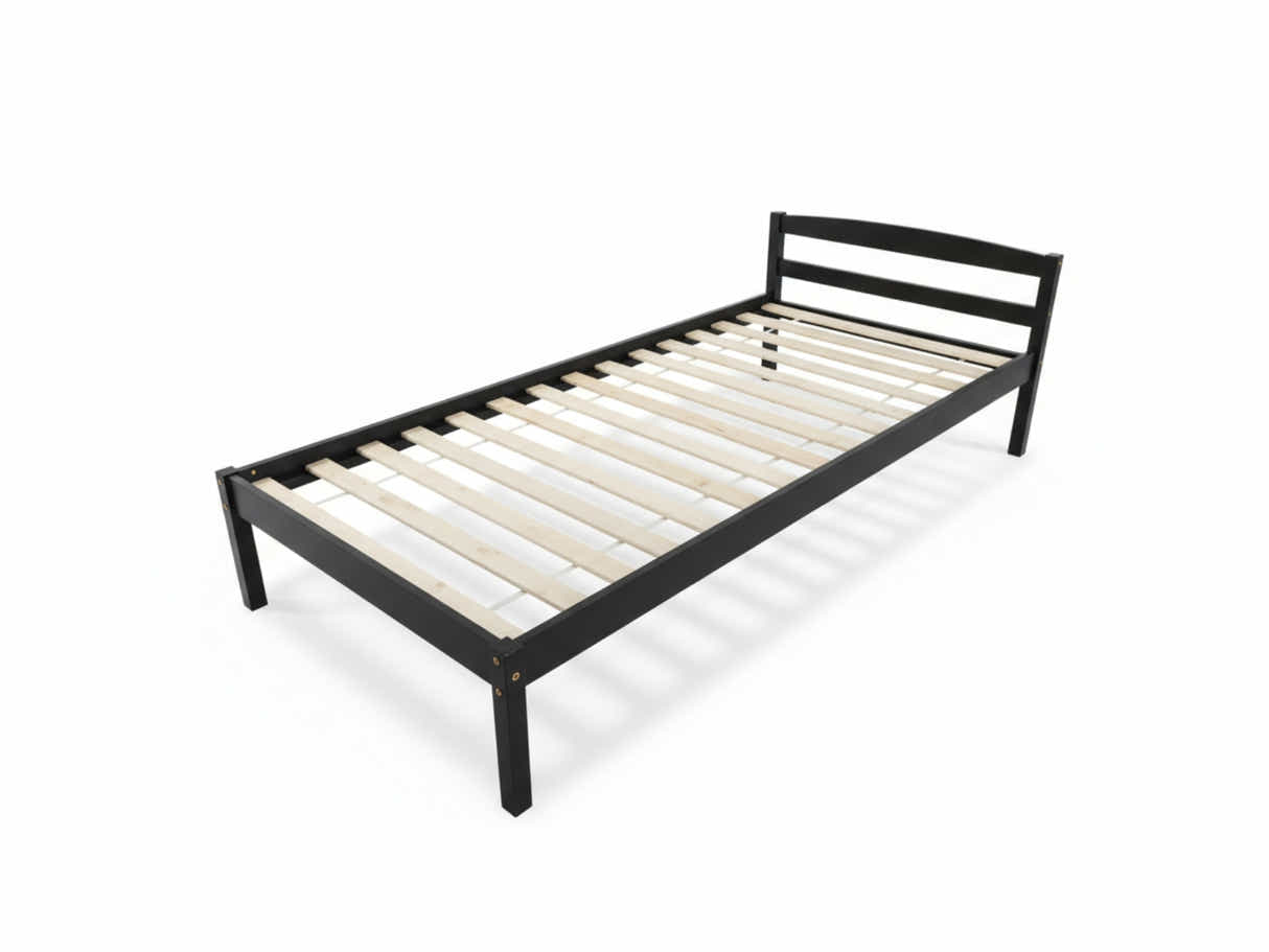 Wayford Bed Frame Black & J32 Mattress - Single
