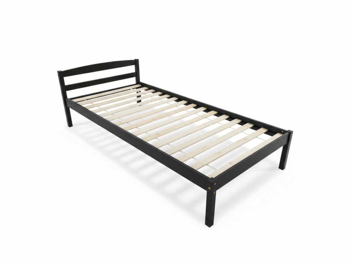 Wayford Bed Frame Black & J32 Mattress - Single