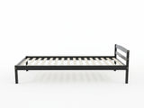 Wayford Bed Frame Black & PIL20 Mattress with Pillow - Single