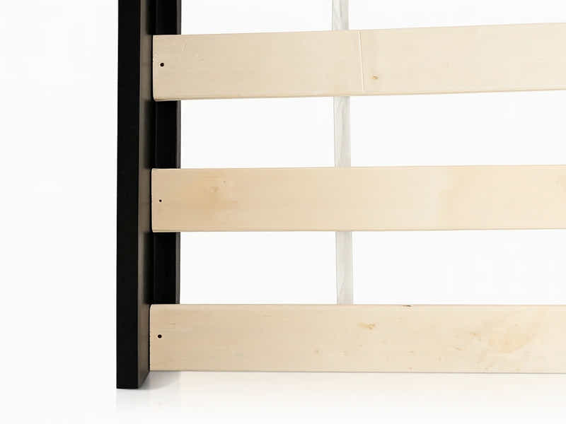 Wayford Bed Frame Black & PIL20 Mattress with Pillow - Single