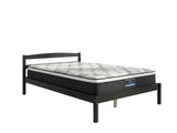 Wayford Bed Frame Black & J32 Mattress - King Single