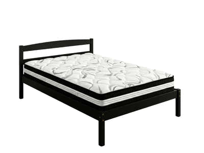 Wayford Bed Frame Black & L30 Mattress - King Single