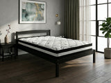 Wayford Bed Frame Black & L30 Mattress - King Single