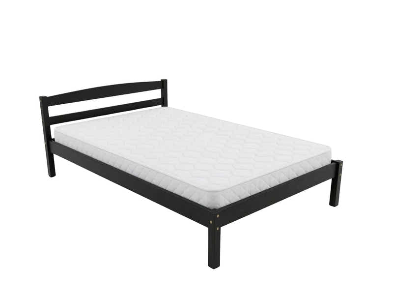 Wayford Bed Frame Black & Bon15 Mattress - King Single