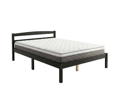 Wayford Bed Frame Black & MEM 23 cm Mattress - King Single