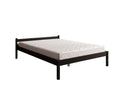 Wayford Bed Frame Black & Bon15 Mattress - Double