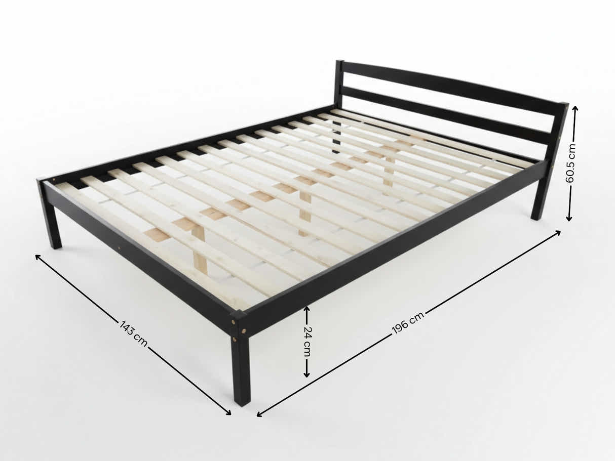 Wayford Bed Frame Black - Double