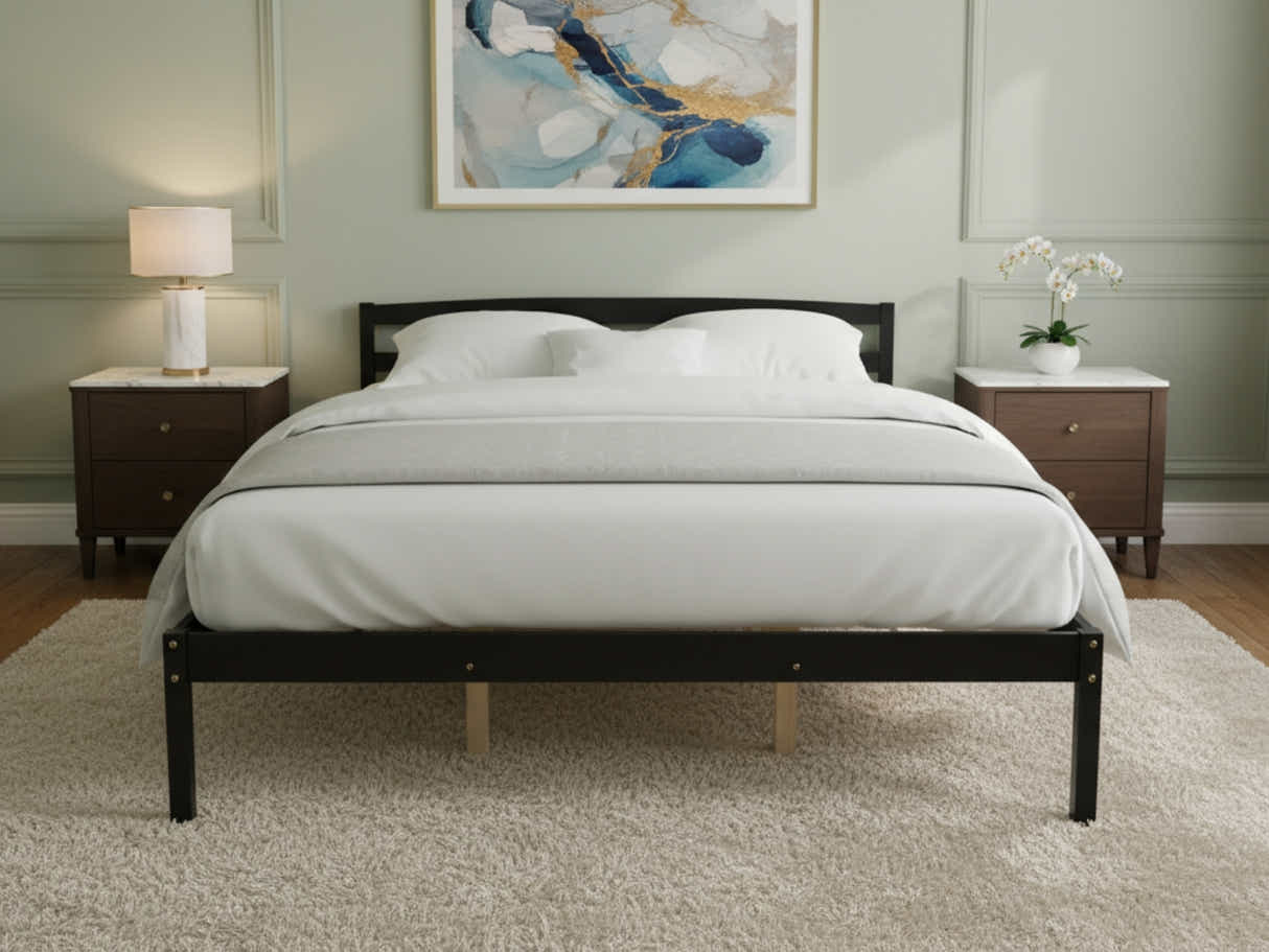 Wayford Bed Frame Black - Queen