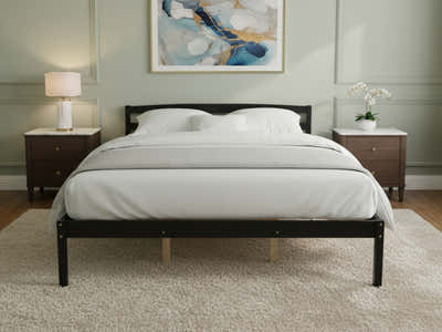Wayford Bed Frame Black - Queen
