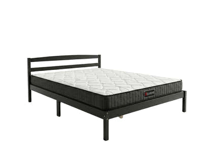 Wayford Bed Frame Black & Xclusive X20 Mattress - King
