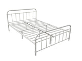 Darcy Metal Bed Frame White - Queen
