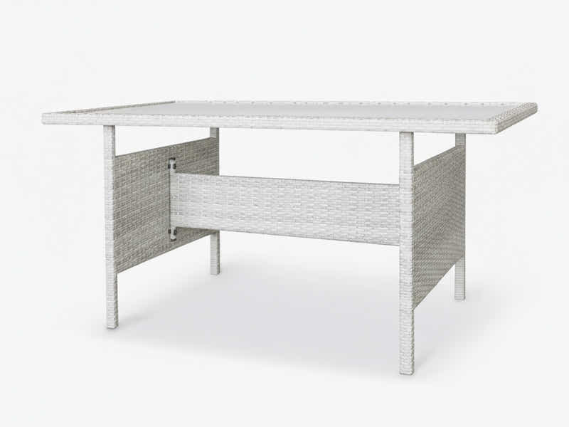 Catania 4-Piece Steel Outdoor Dining Set